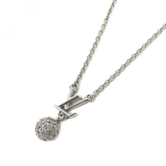 LOUIS VUITTON Silver Necklace